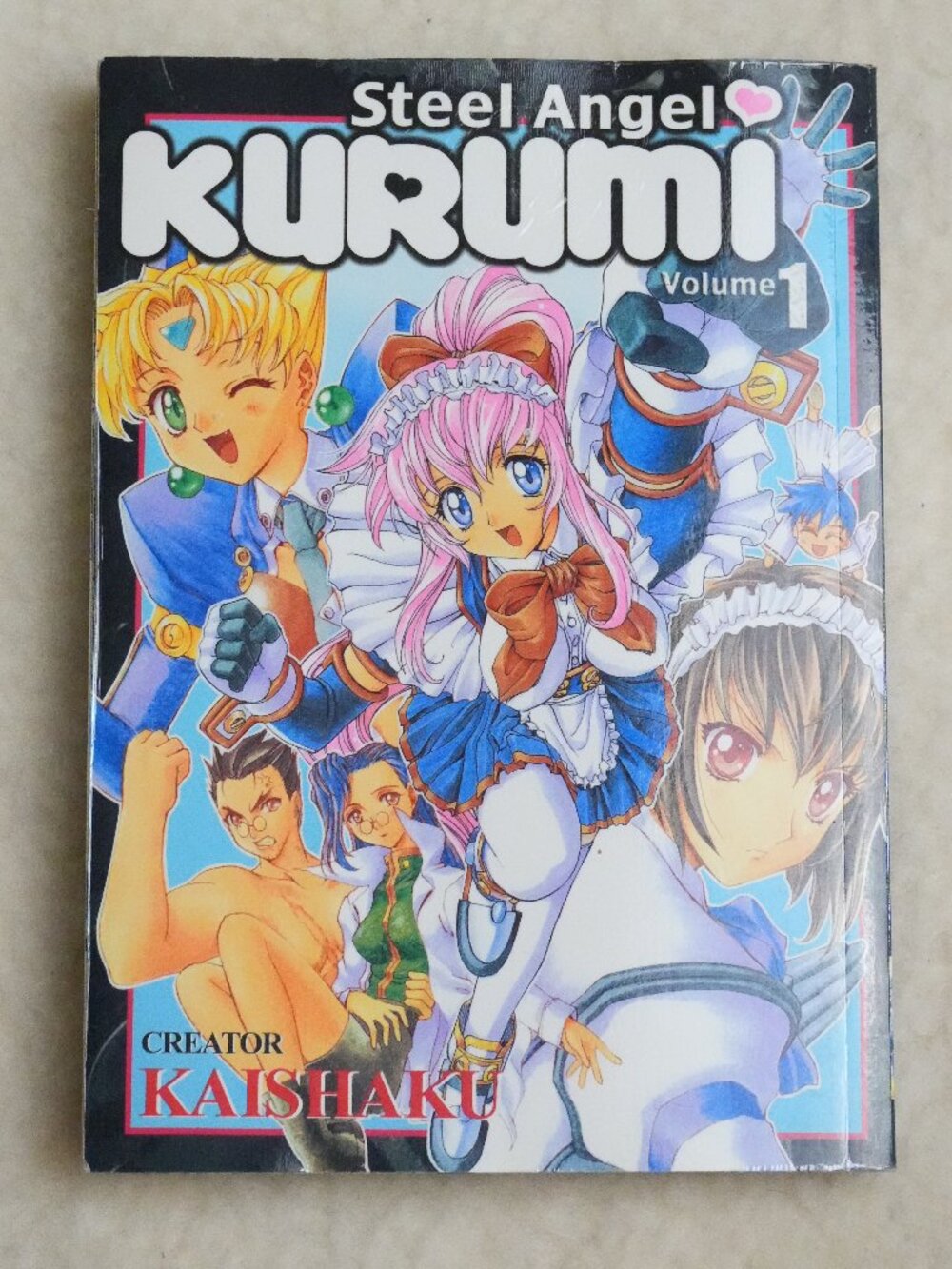 Steel Angel Kurumi Volume 1 Manga Book by Kaishaku English Version